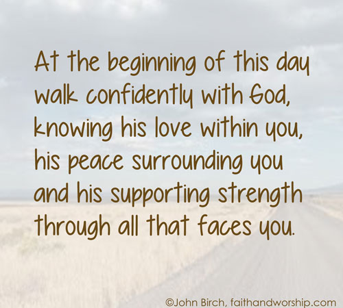 prayer for the new day