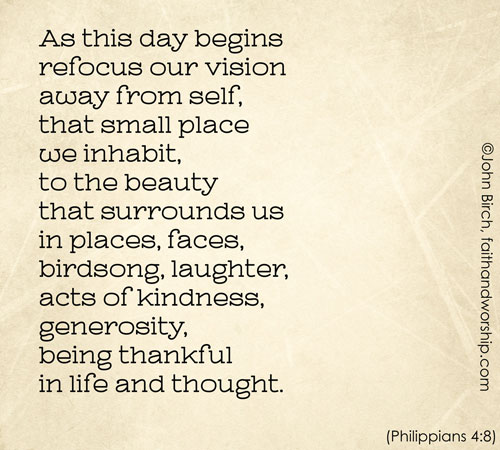 prayer for the new day