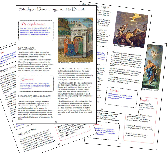 Stumbling BLocks Bible STudy on discipleship