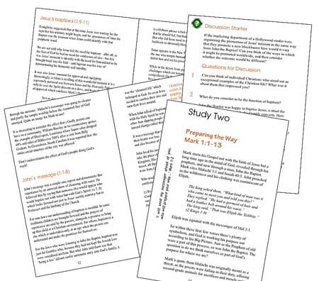 Marks Gospel Bible Study